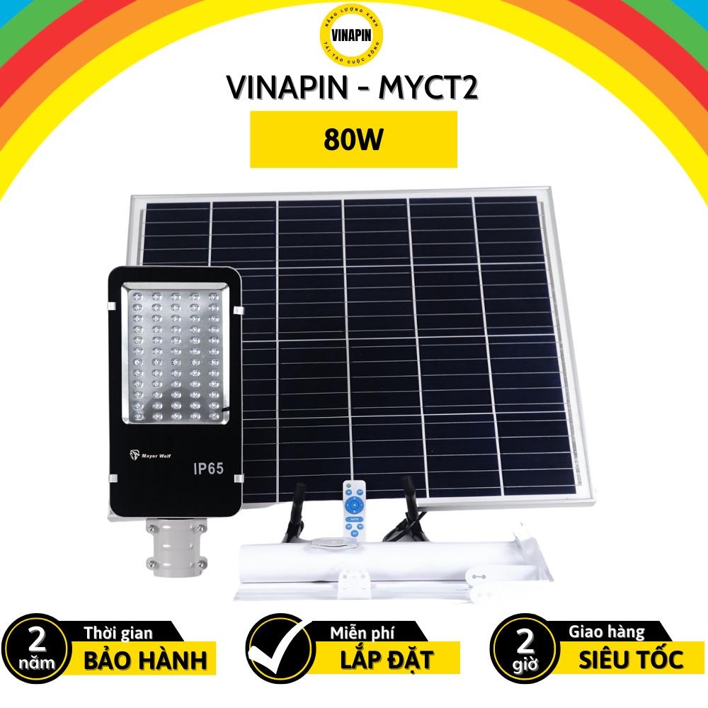 Đèn công trình năng lượng mặt trời siêu sáng LED lồi VINAPIN-MYCT2 - Tấm PIN siêu to, khổng lồ, sáng nhiều ngày