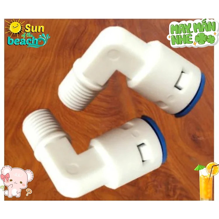 Van Một Chiều Co Vuông- Lắp Ở Màng Ro - Phụ Kiện Máy Lọc Nước