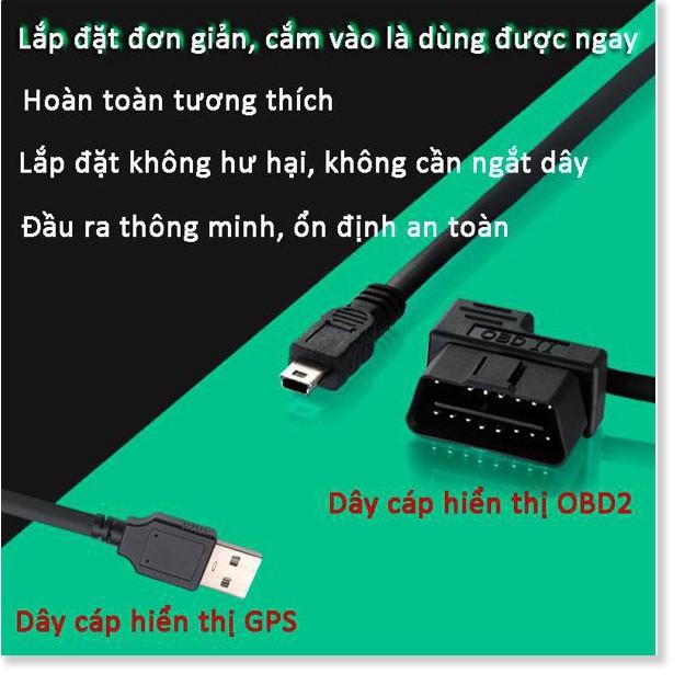 Thiết bị hiển thị trên kính lái HUD FULL OPTION OBD2