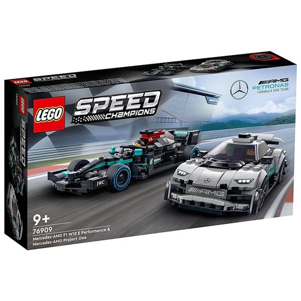 Lắp Ráp Siêu Xe Mercedes AMG F1 W12 E - AMG Project One - Lego Speed Champions 76909 (564 Mảnh Ghép)