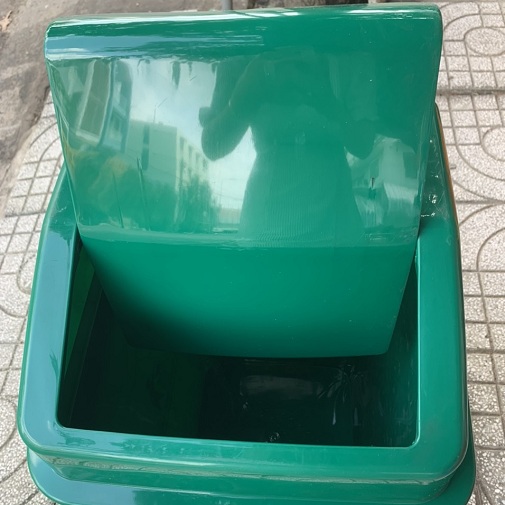 Thùng rác 60L nắp lật