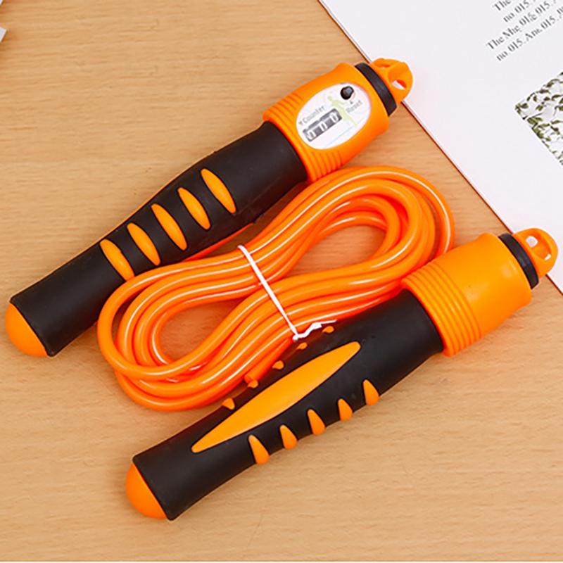 Jump Ropes Adjustable Skipping Ropes With Automatic Digital Counting Speed Jumping Rope For Fitness Exercise