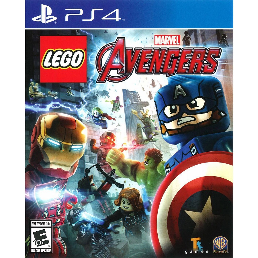 Đĩa Game Ps4: Lego Marvel Advengers-Hàng nhập khẩu