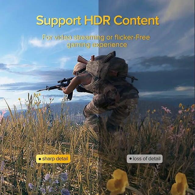 Ugreen UG60843DP112TK 2m cáp dp ra displayport 1.4 version hợp kim bọc lưới chống nhiễu màu đen - HÀNG CHÍNH HÃNG