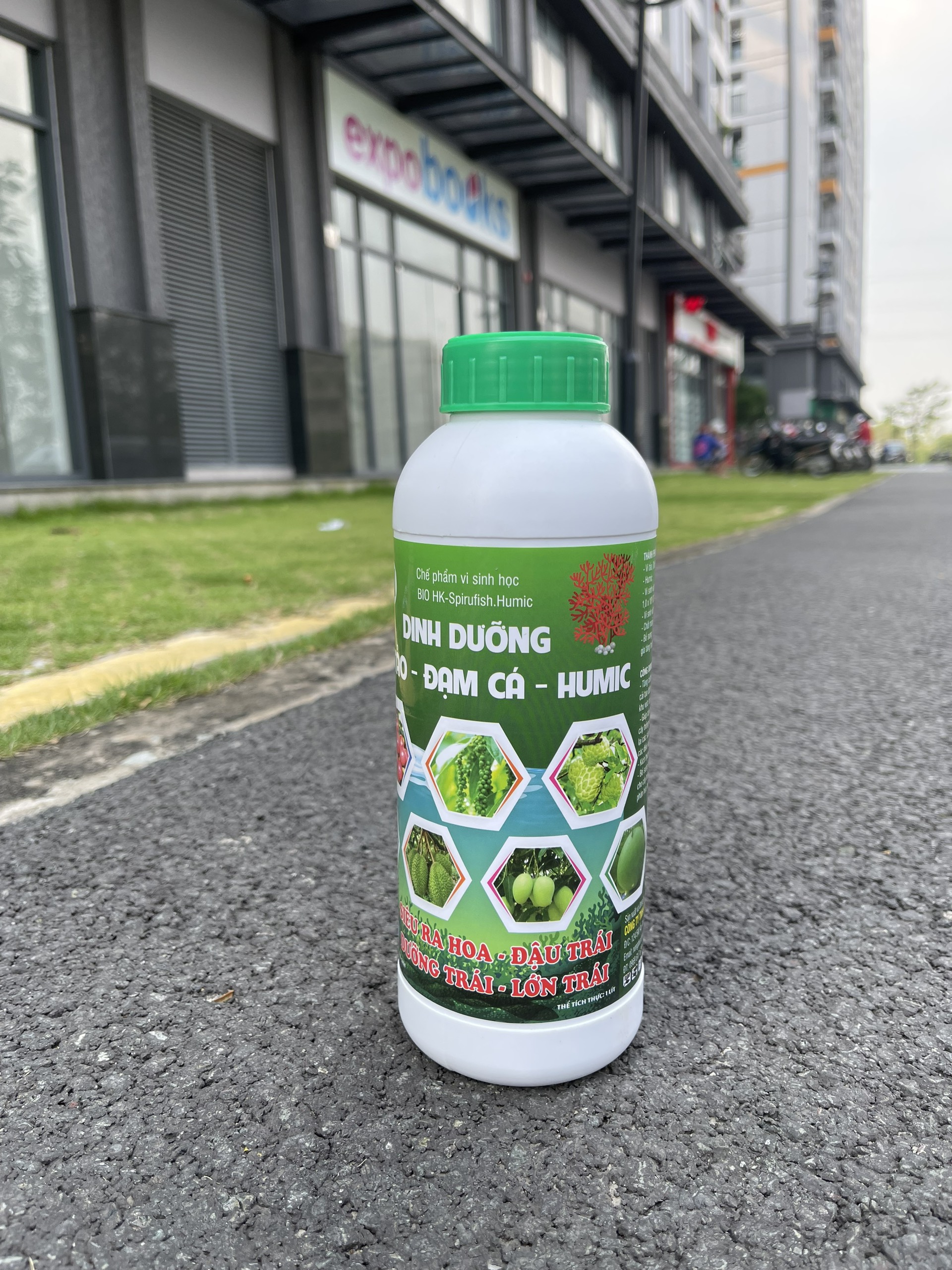 Dinh dưỡng vi tảo - đạm cá - humic chai 1 lit