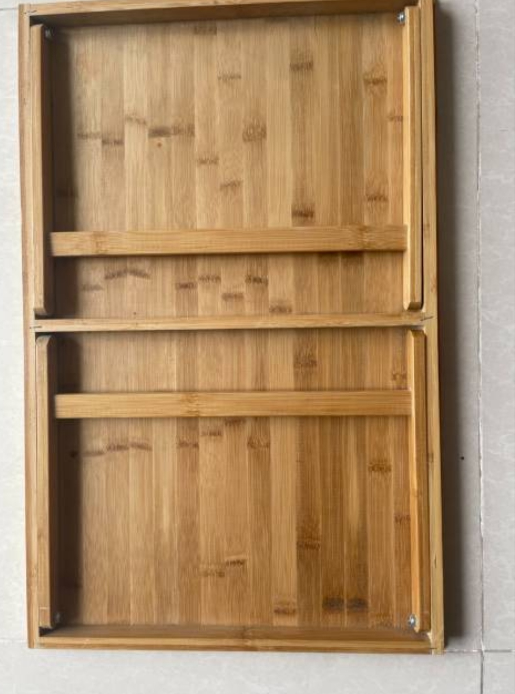 Bàn Gỗ Đa Năng Chân Xếp 40x60cm - Bàn trà chữ nhật sofa/cafe ngồi bệt gấp gọn gỗ tre tự nhiên đa năng