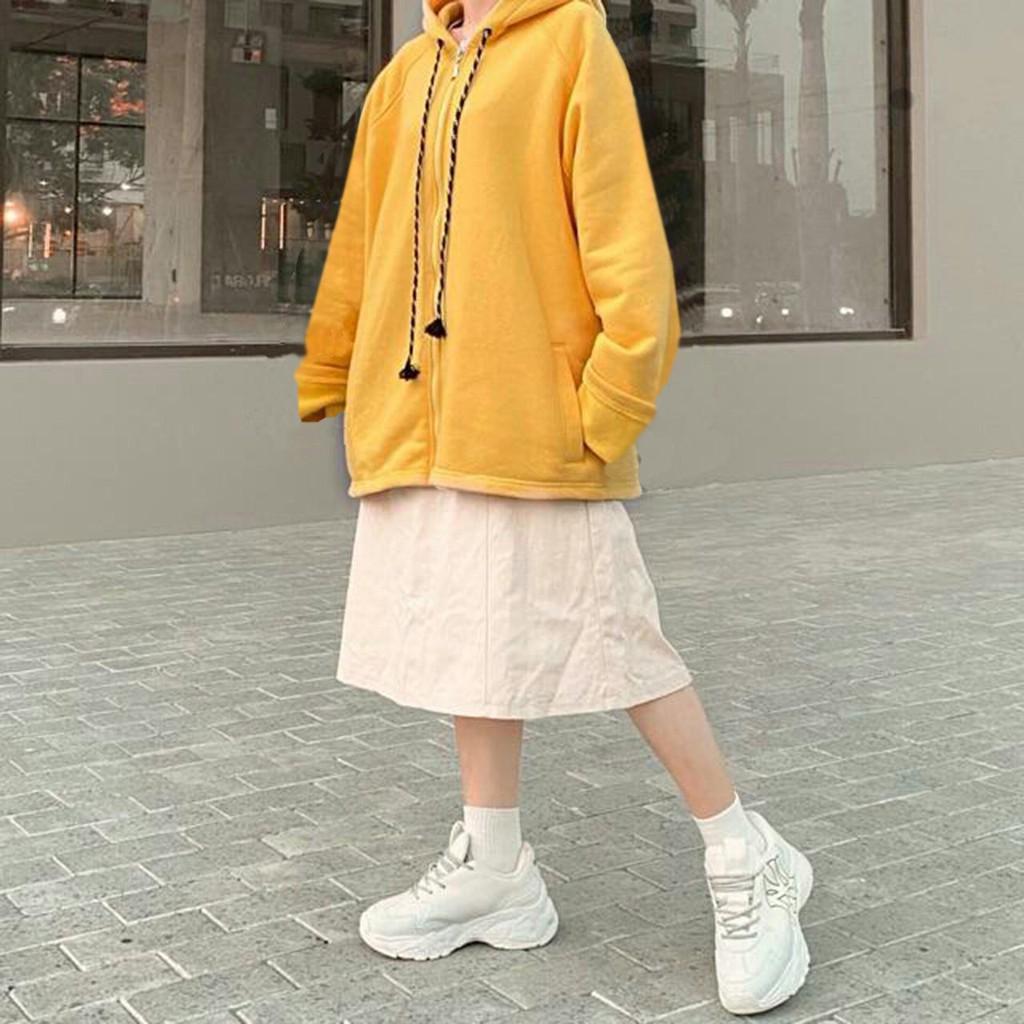  Áo Hoodie - Áo Khoác Nỉ Trơn BASIC