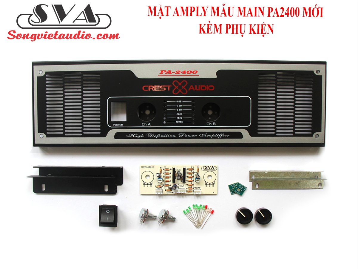 VỎ AMPLI MẪU MAIN LOẠI DÀY PA2400 - 37CM