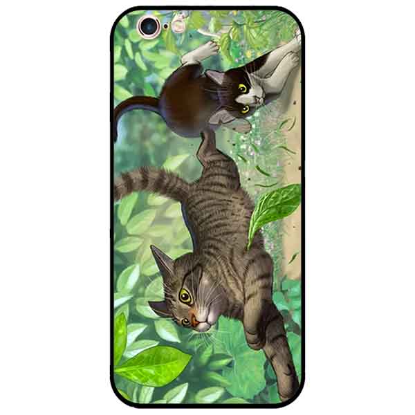 Ốp lưng in cho Iphone 6/6s Mẫu Bắt Mèo