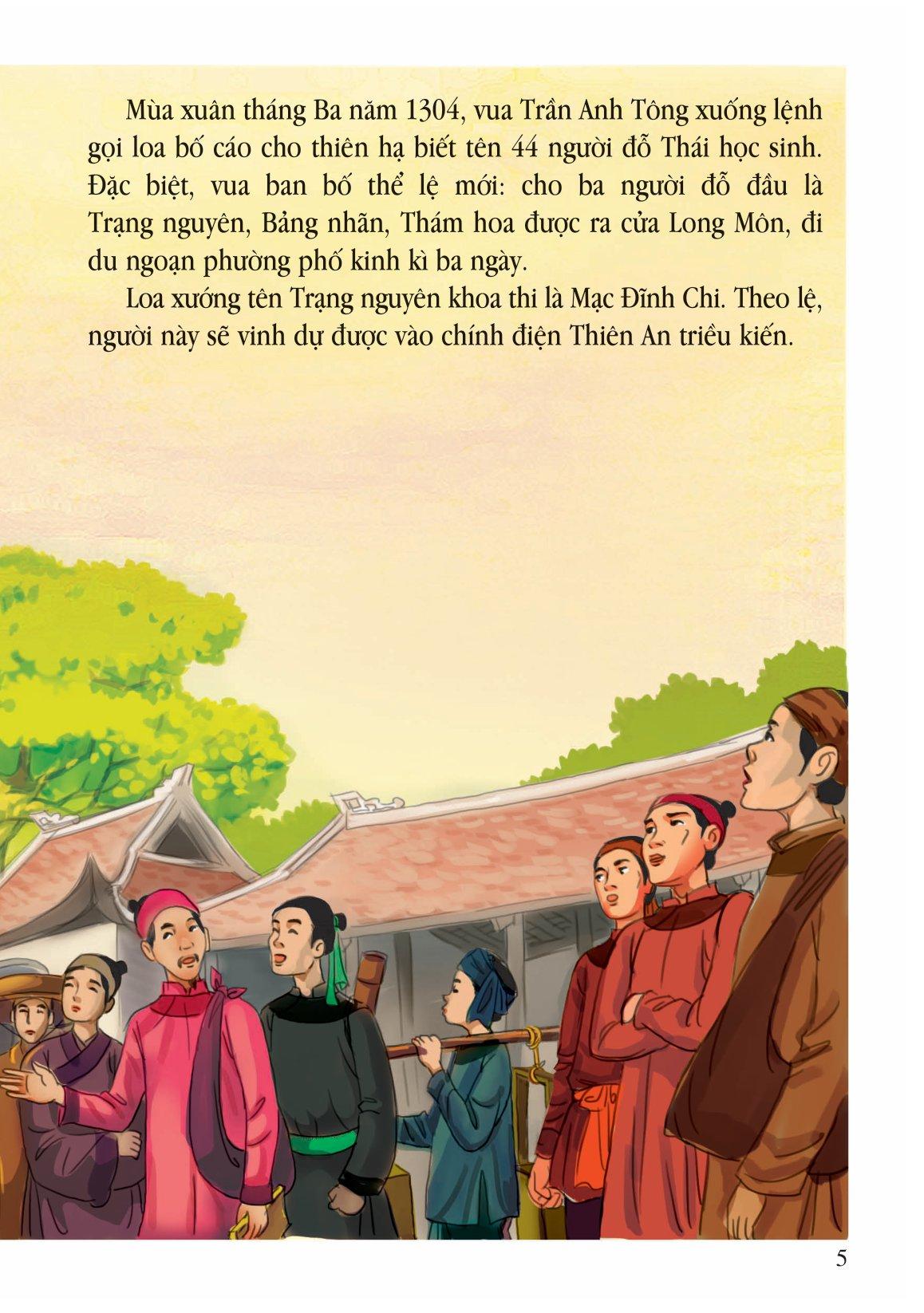 Tranh Truyện Lịch Sử Việt Nam - Mạc Đĩnh Chi