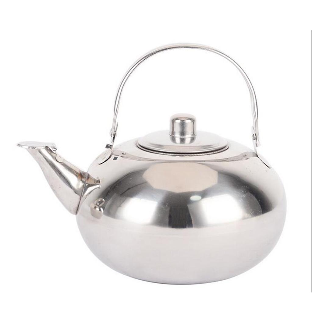 2Pcs Teapot and Tea Kettle with Stainless Steel Infuser for Stove Top