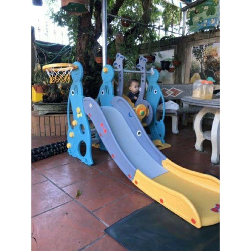Cầu trượt cho bé / cầu trượt xích đu đồ dùng đồ chơi vận động cho trẻ an toàn cho mọi lứa tuổi