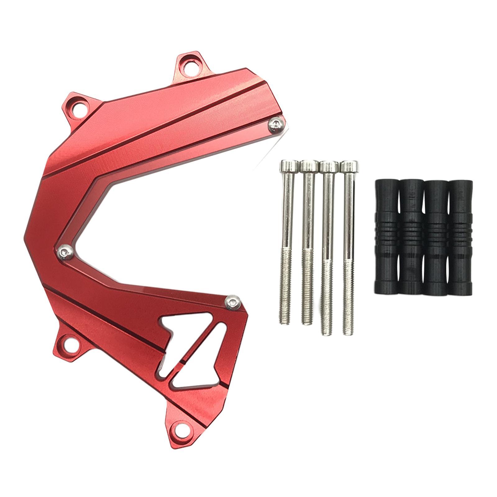 Bike front sprocket chain guard cover fits 2013-2019-black