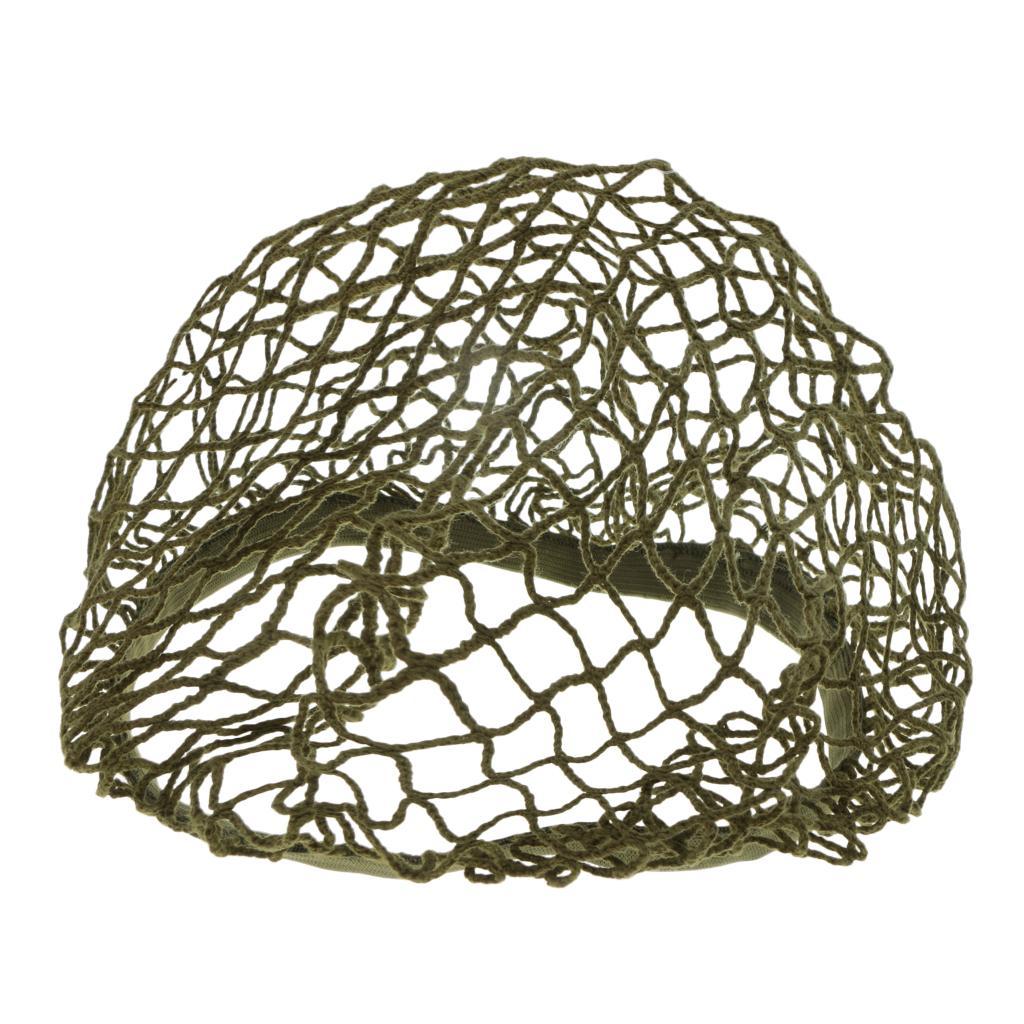 2x Helmet Net Cover Head Camouflage Field Game Mesh Cover Lightweight Durable Heavy Duty Sport