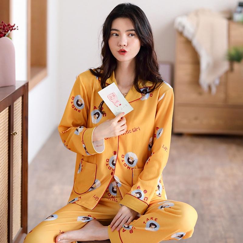 BỘ PIJAMA NỮ CAO CẤP, COTTON MỀM MỊN, SỜ MÁT TAY, SIZE M-2XL