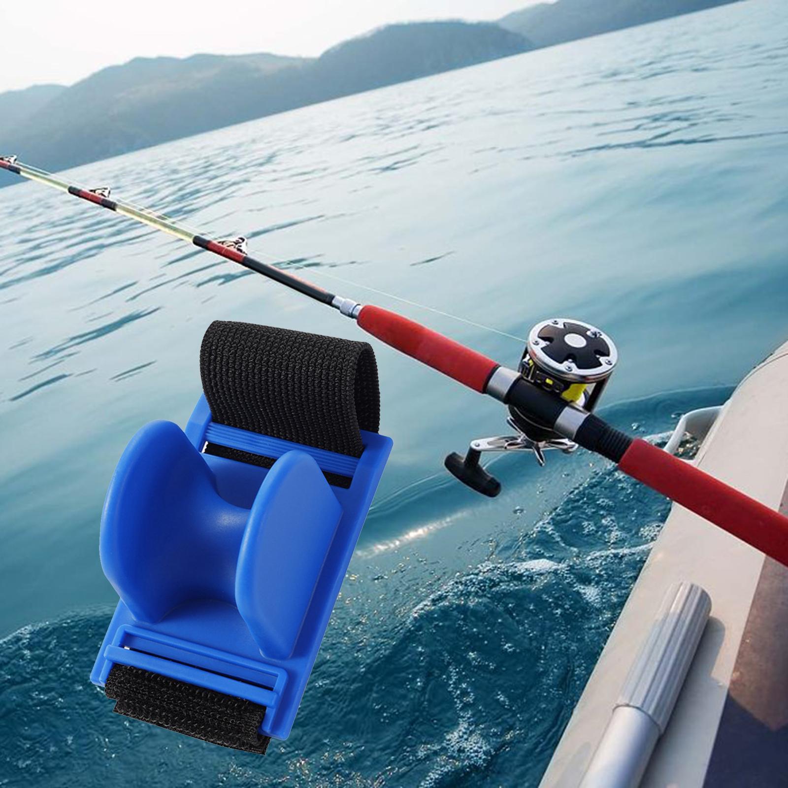 Fishing Rod Holders Fishing Rod Rack Gift for Husband Father Boat Fishing Pole Holders with Strap Fishing Rod Mount for Ship Yacht Dock Cars