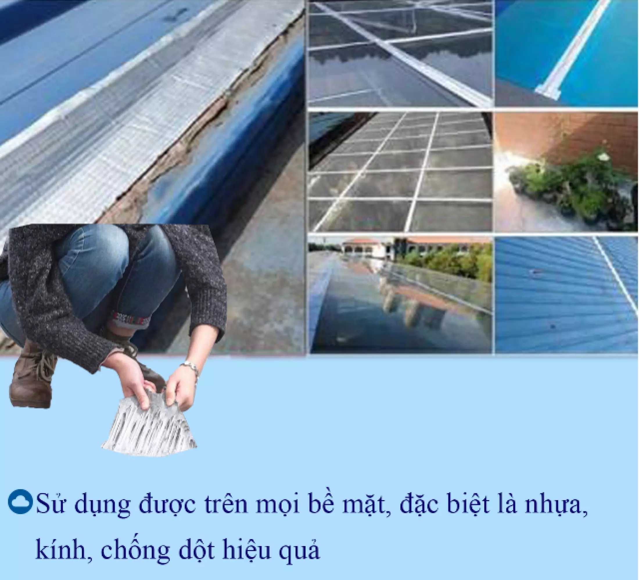 Băng Keo Siêu Dính Chống Thấm Chuyên Dụng Khổ 5 - 10cm, Chống Thấm, Chống Dột, Chịu Nhiệt Tiện Dụng