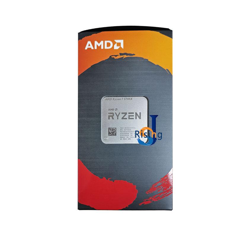 AMD Mới Ryzen 7 5700X R7 5700X 3.4 GHz 8 Nhân 16 Luồng 7NM Ổ Cắm AM4 Máy Tính Để Bàn Game Thủ Bộ Vi Xử Lý Phụ Kiện