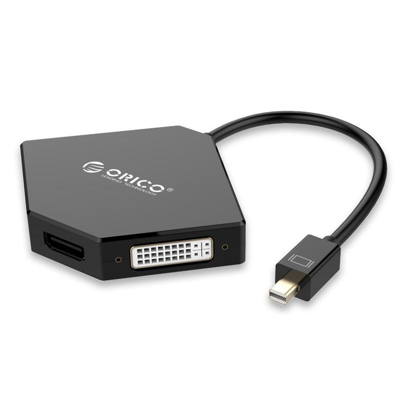 Đầu chuyển đổi Mini Display port sang 3 cổng HDMI/DVI/VGA Orico DMP-HDV3