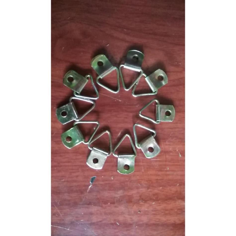 Set 10 móc treo tranh 1 lỗ có kèm vít
