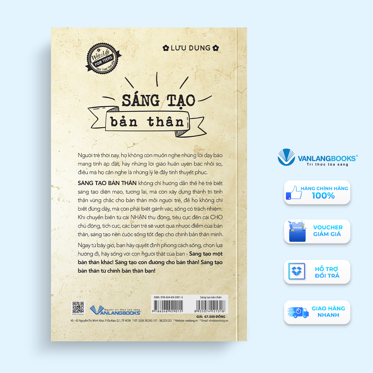 Sáng Tạo Bản Thân - Vanlangbooks