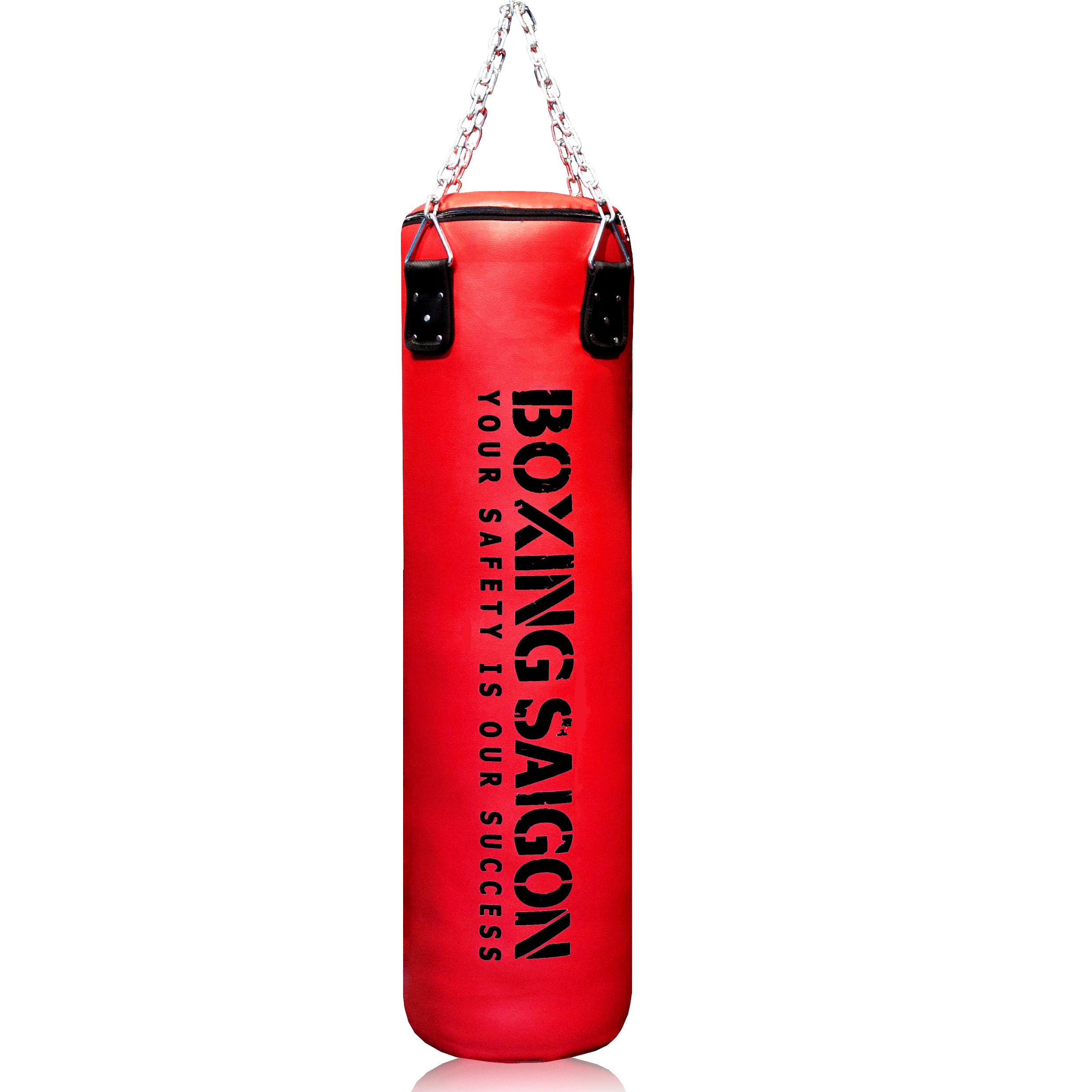 Combo Bao Cát Treo Boxing Punching Bag 1M2 & Khung Treo Đôi - Đỏ