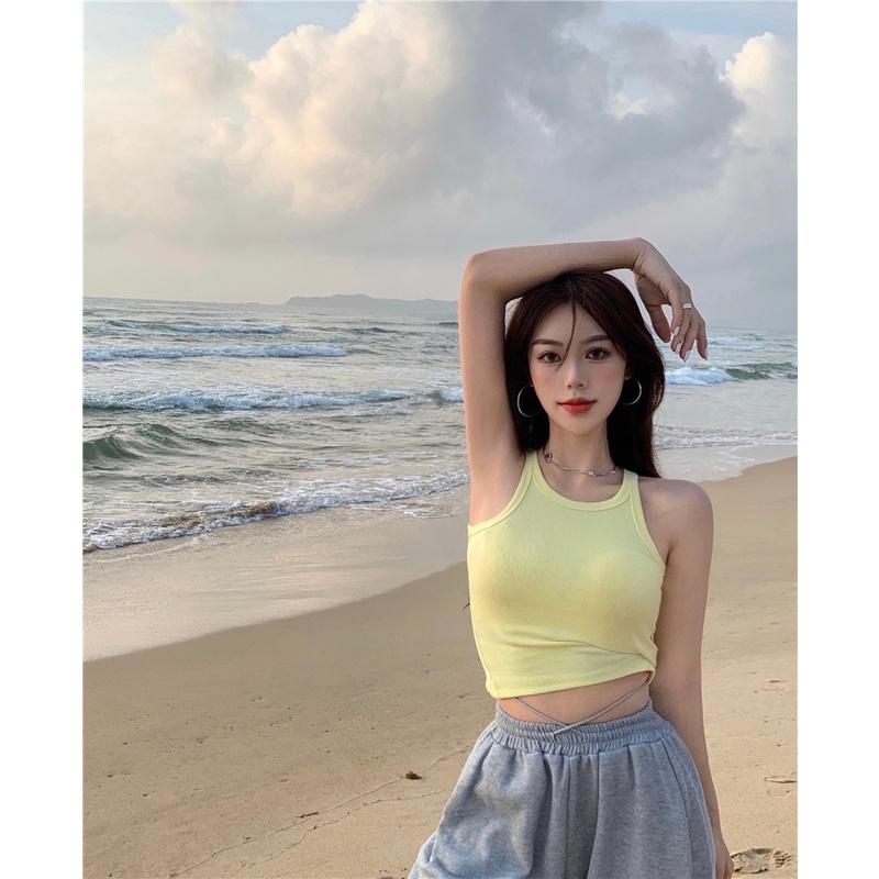 Áo 3 lỗ TankTop với nhiều màu sắc theo gam màu Pastel 2021