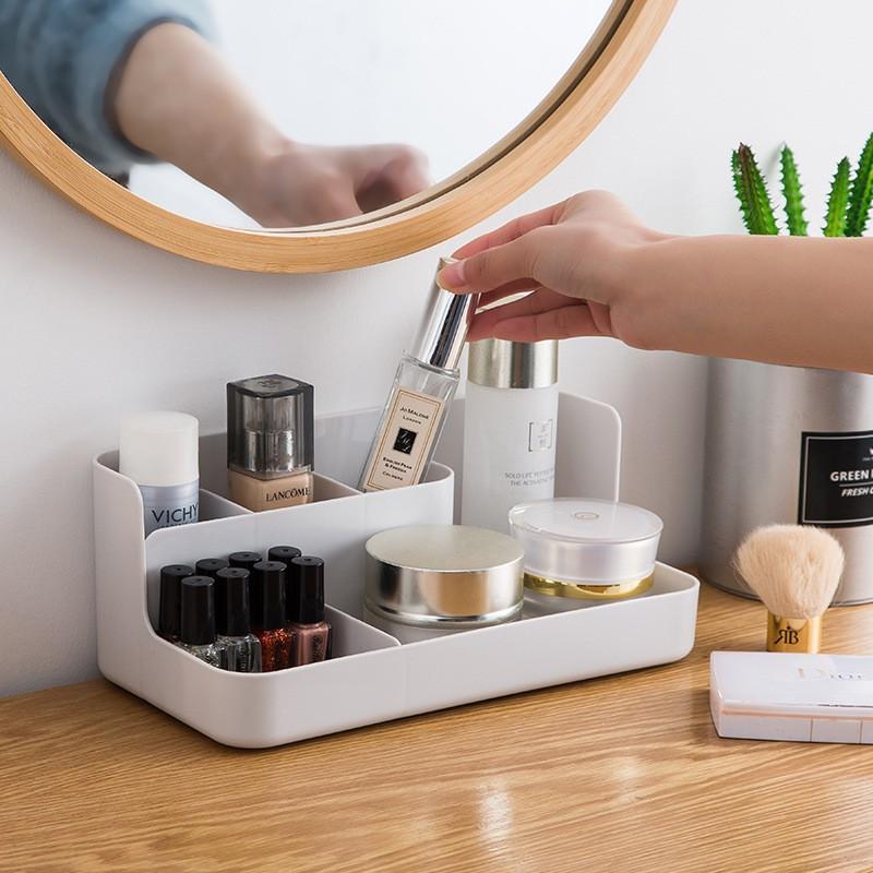 Kệ nhựa đựng mỹ phẩm 5 ngăn để bàn