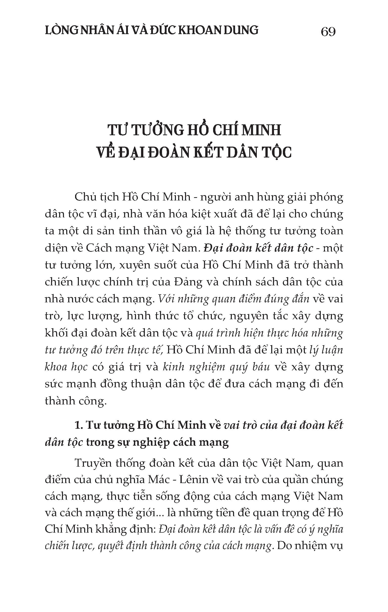 Tấm gương Bác - Ngọc Quý Của Mọi Nhà: Lòng Nhân Ái Và Đức Khoan Dung