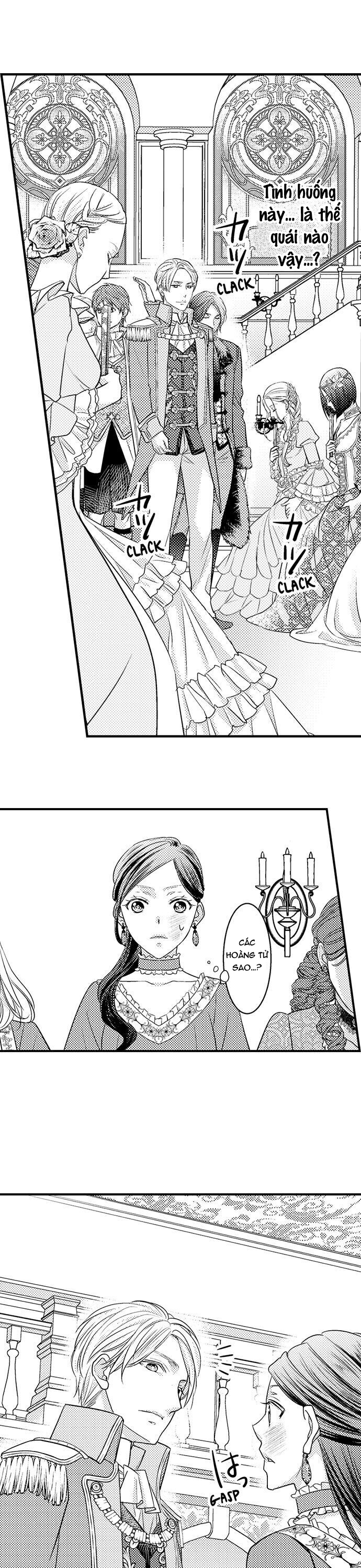 chuyển sinh vào thế giới khác ~ nếu muốn trở thành nữ hoàng hãy tìm cách để được hoàng đế sủng ái vào ban đêm chapter 1.2 4