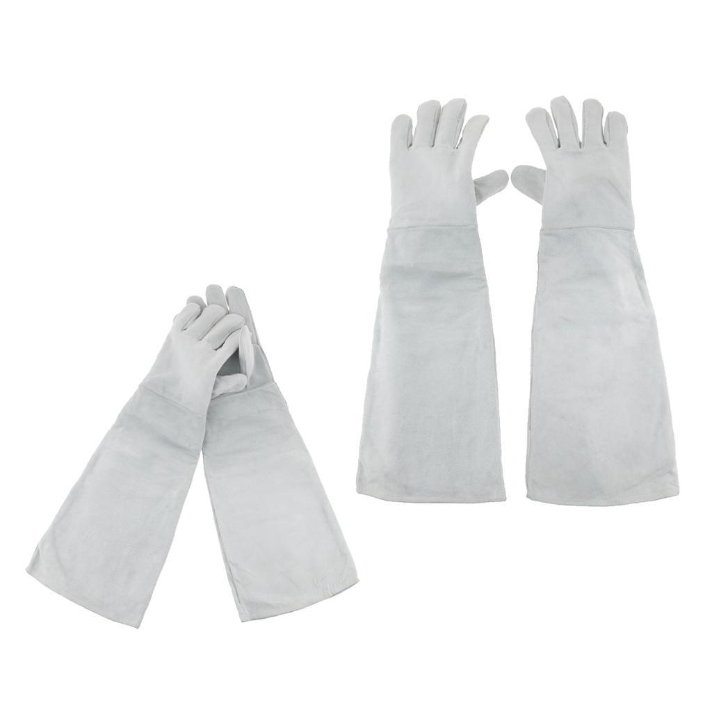 Welding Gloves Heat/ Fire Resistant Industrial Leather Gloves 1 Pair