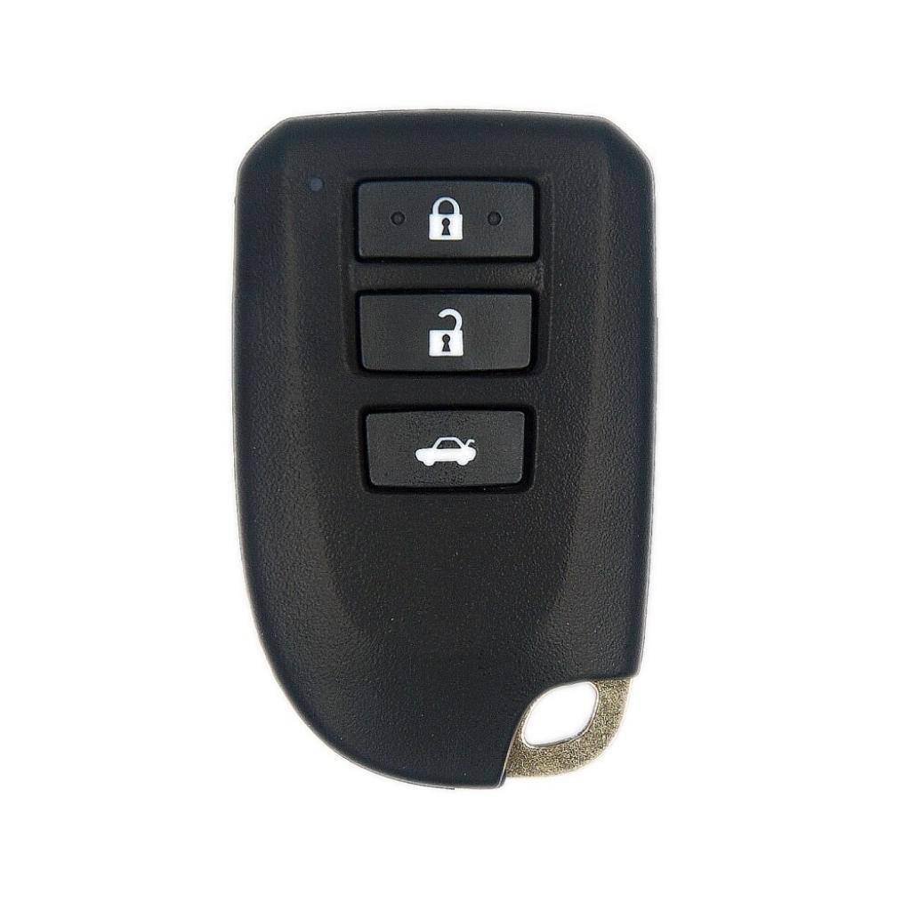 Bao da dành cho móc khoá bọc ốp chìa khóa xe ô tô Toyota Vios G, da bò, nhiều màu, khâu thủ công To23