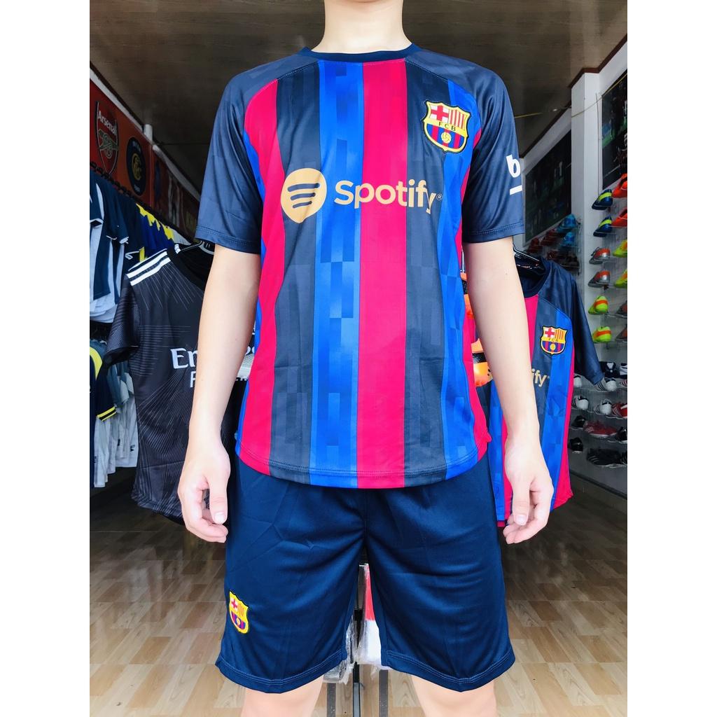 Bộ đá bóng gai mè CLB Barca cao cấp 2022-2023