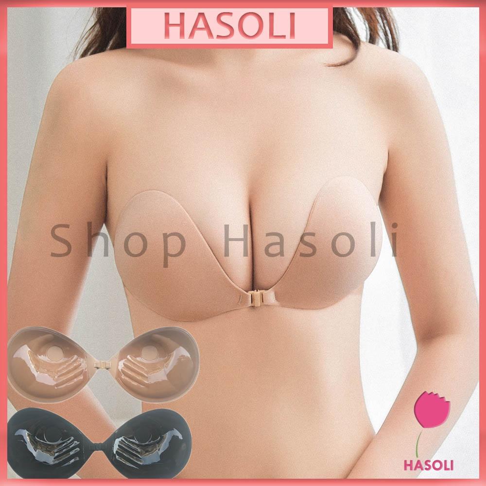 Áo Dán Ngực Silicon Nâng Ngực Cài Trước Loại 1 Đệm Dày Siêu Nâng Hình Bàn Tay AL18