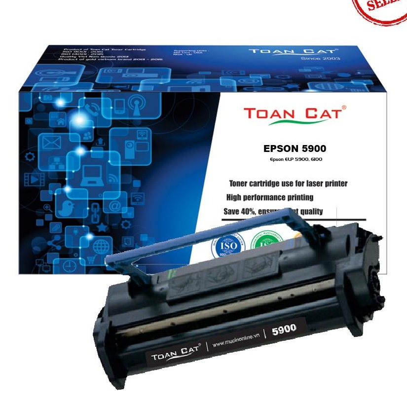 Hộp mực in Toàn Cát - 5900 dùng cho máy in Epson ELP 5900, 6100