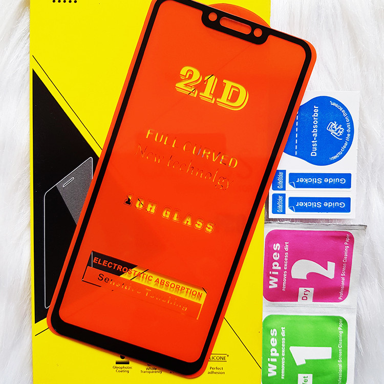 (Màu Đen) Kính Cường Lực 21D CAPARIES CHÍNH HÃNG cho HUAWEI NOVA 3I Full Keo Màn Hình 21D SIÊU BỀN, SIÊU CỨNG, ÔM SÁT MÁY