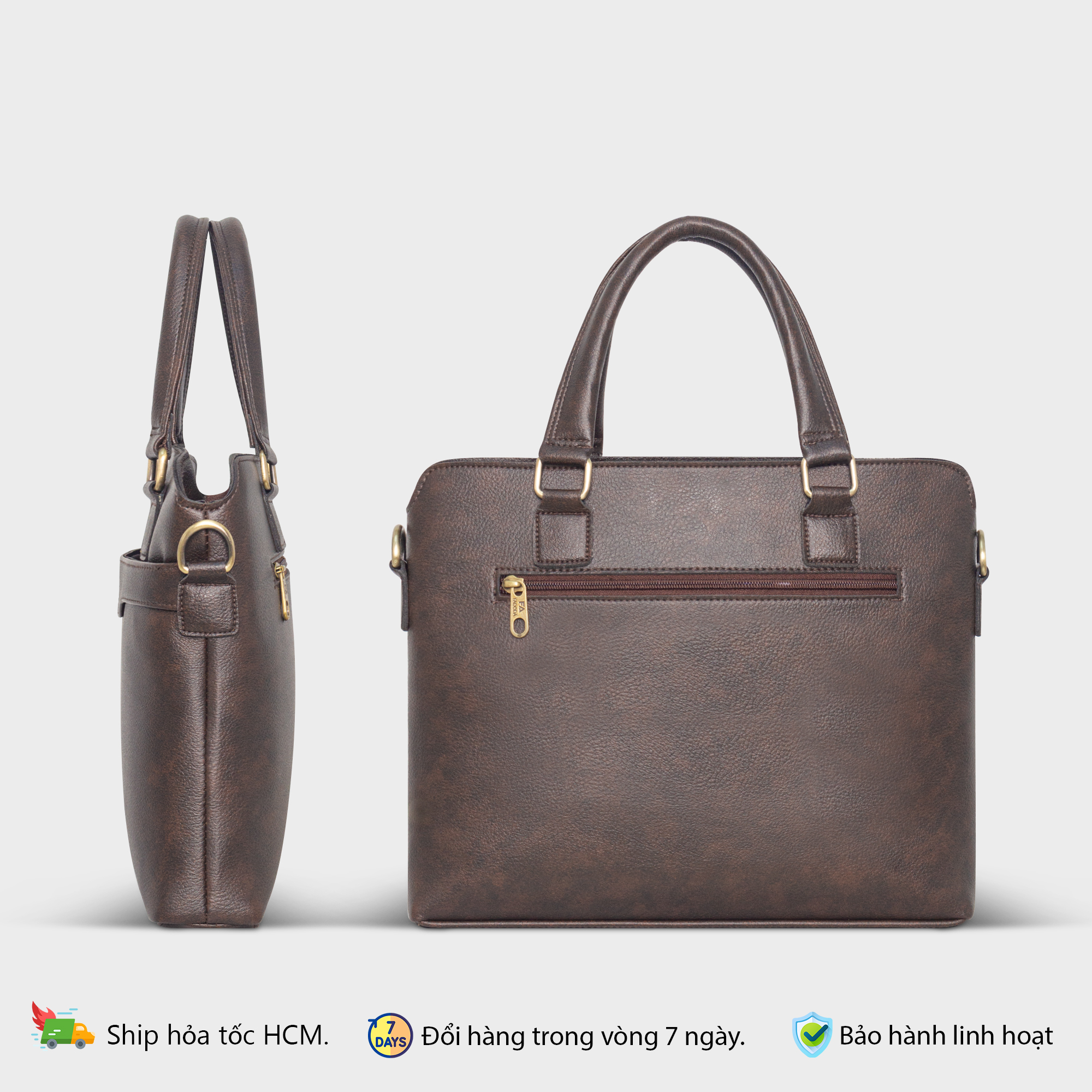 Cặp công sở thời trang unisex đa năng FADODA FCD305