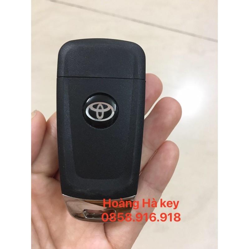 Chìa khoá gập Toyota: vios, inova, fortuner, alltis ... Hỗ trợ cắt chìa qua hình ảnh bằng công nghệ CNC