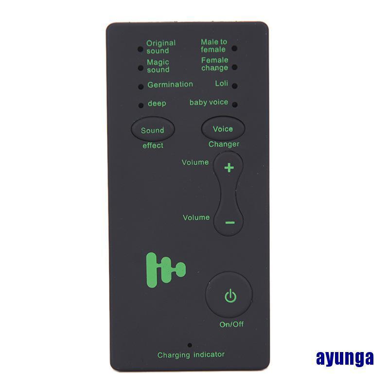 Bộ Chuyển Đổi Giọng Nói Với 7 Loại Âm Thanh Khác Nhau Cho Laptop /