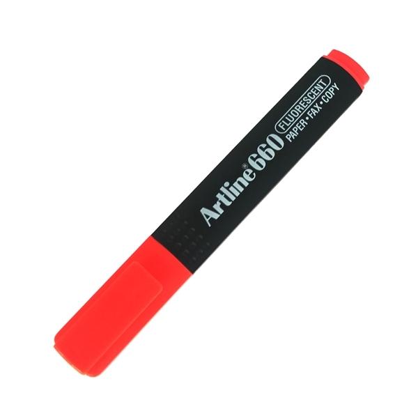 Bút Dạ Quang - Artline EK-660-FRD - Fluorescent Red