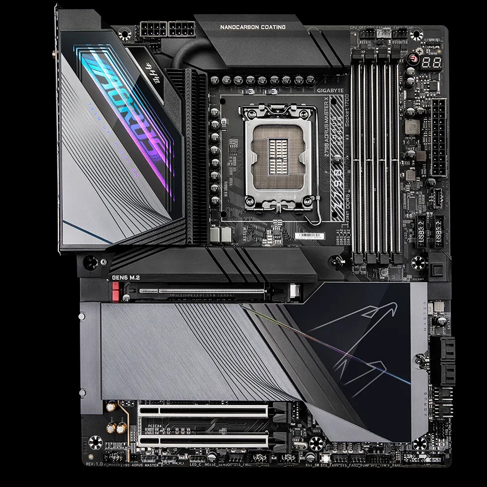 Mainboard Gigabyte Z790 AORUS MASTER X Socket LGA1700 - Hàng Chính Hãng