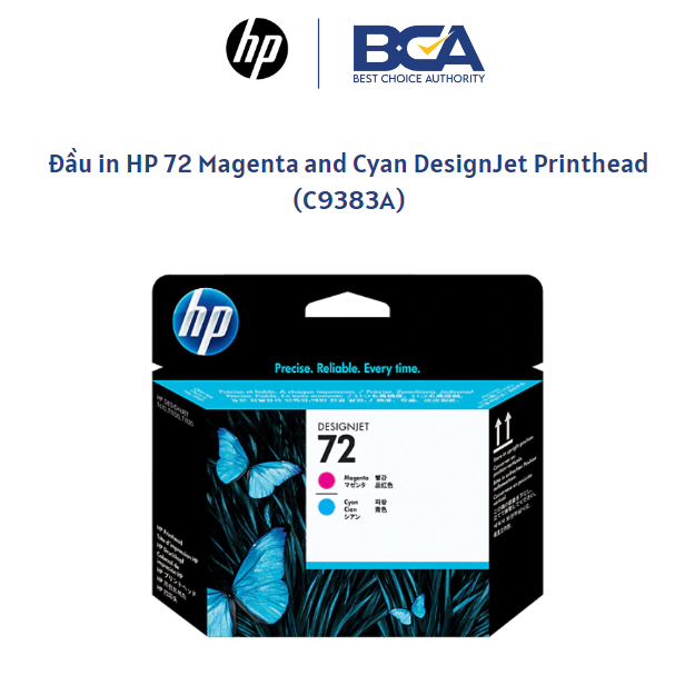 Đầu in HP 72 Magenta and Cyan DesignJet Printhead - Hàng Chính Hãng