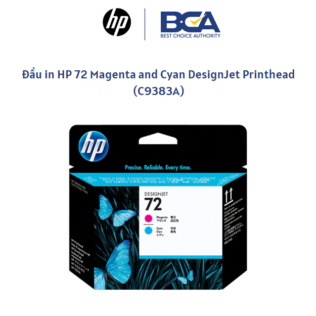 Đầu in HP 72 Magenta and Cyan DesignJet Printhead (C9383A) - Hàng Chính Hãng