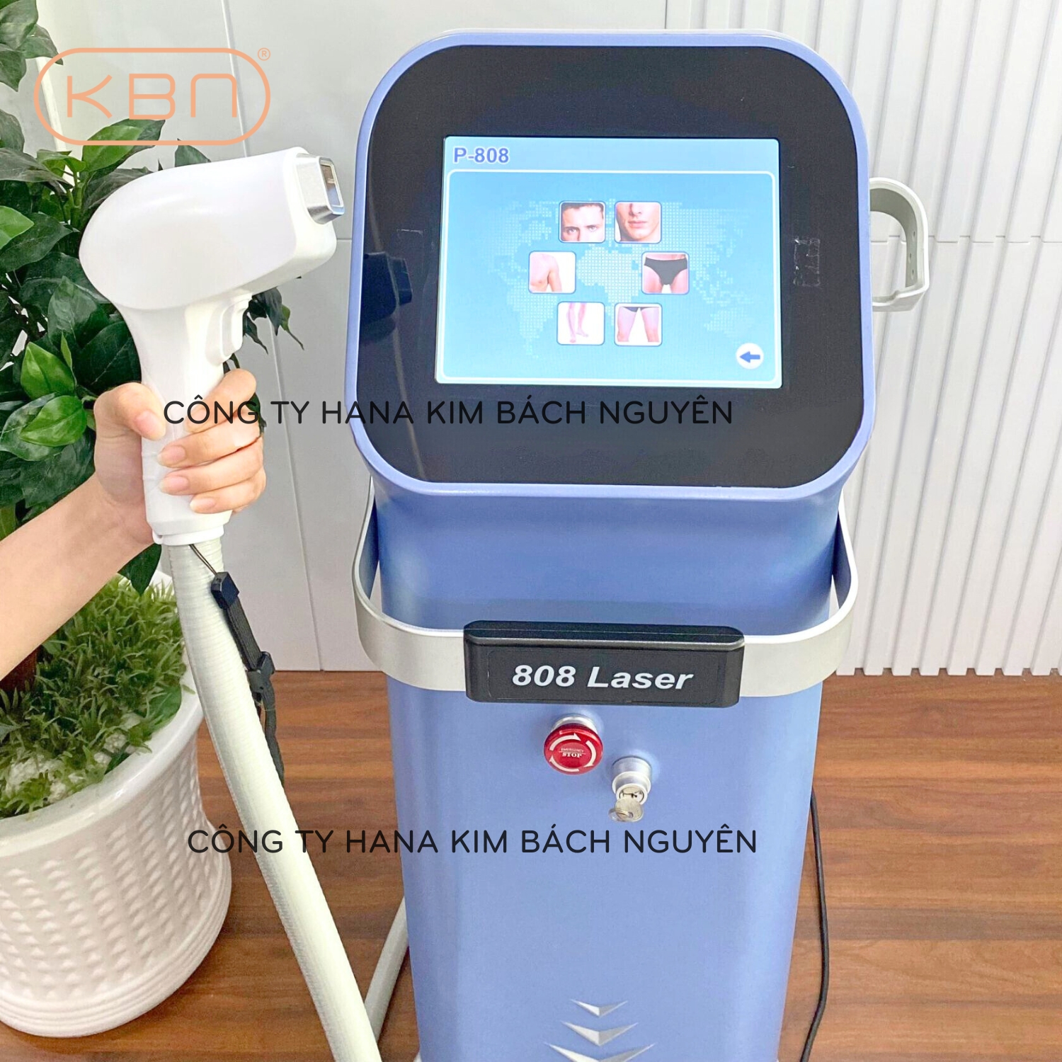 Máy triệt lông DIODE 808nm công nghệ cao, loại bỏ lông vĩnh viễn