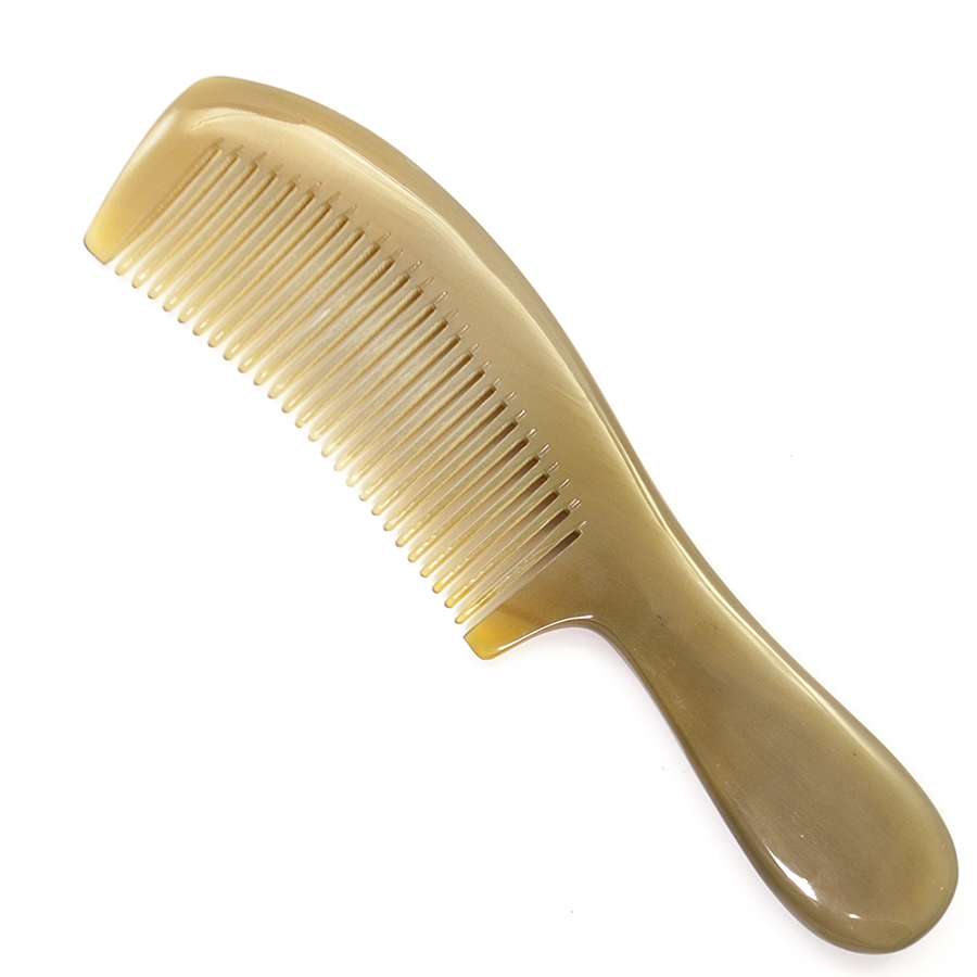 Lược sừng xuất Nhật - (Size: XL -20cm) Mẫu cao cấp chuôi dày cực đẹp - Horn Comb of Hahanco - COH135