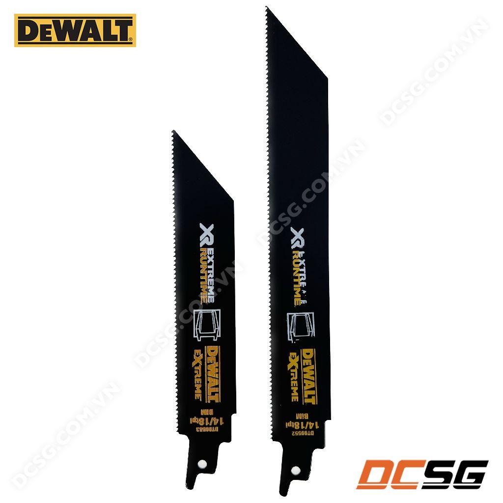 Lưỡi cưa kiếm cắt kim loại 14/18TPI DEWALT EXTREME | DCSG