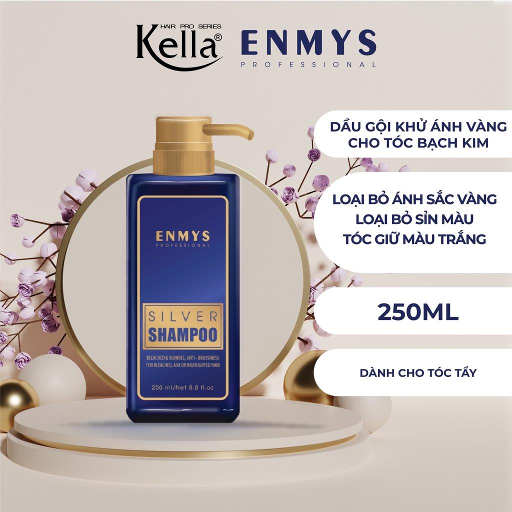 Dầu gội khử ánh vàng dành cho tóc bạch kim Enmys (Chai 250ml)