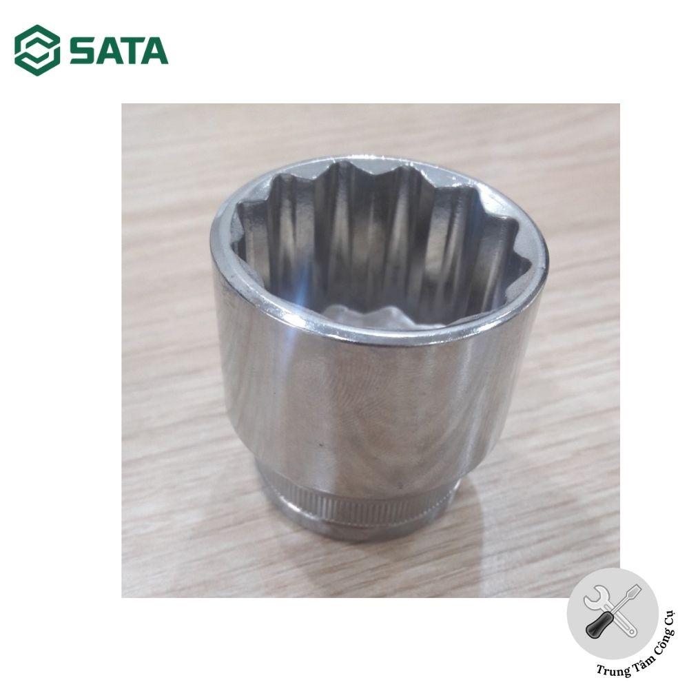 Đầu tuýp 12 PT. 16mm 1/2" - 13607 SATA