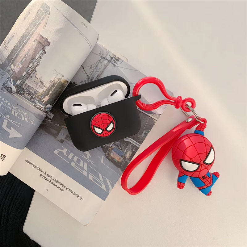 Ốp Silicone dẻo bảo vệ Dành Cho Airpods Pro - Superheros figure - Hàng Chính Hãng