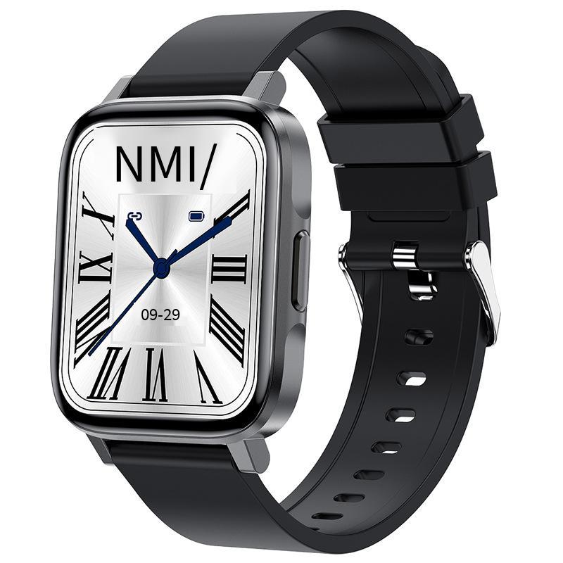 Vụ nổ giá thấp nhất F60 đồng hồ đo nhiệt độ cơ thể thông minh đo nhịp tim vòng đeo tay thông minh đồng hồ thể thao đồng hồ thông minh màn hình lớn